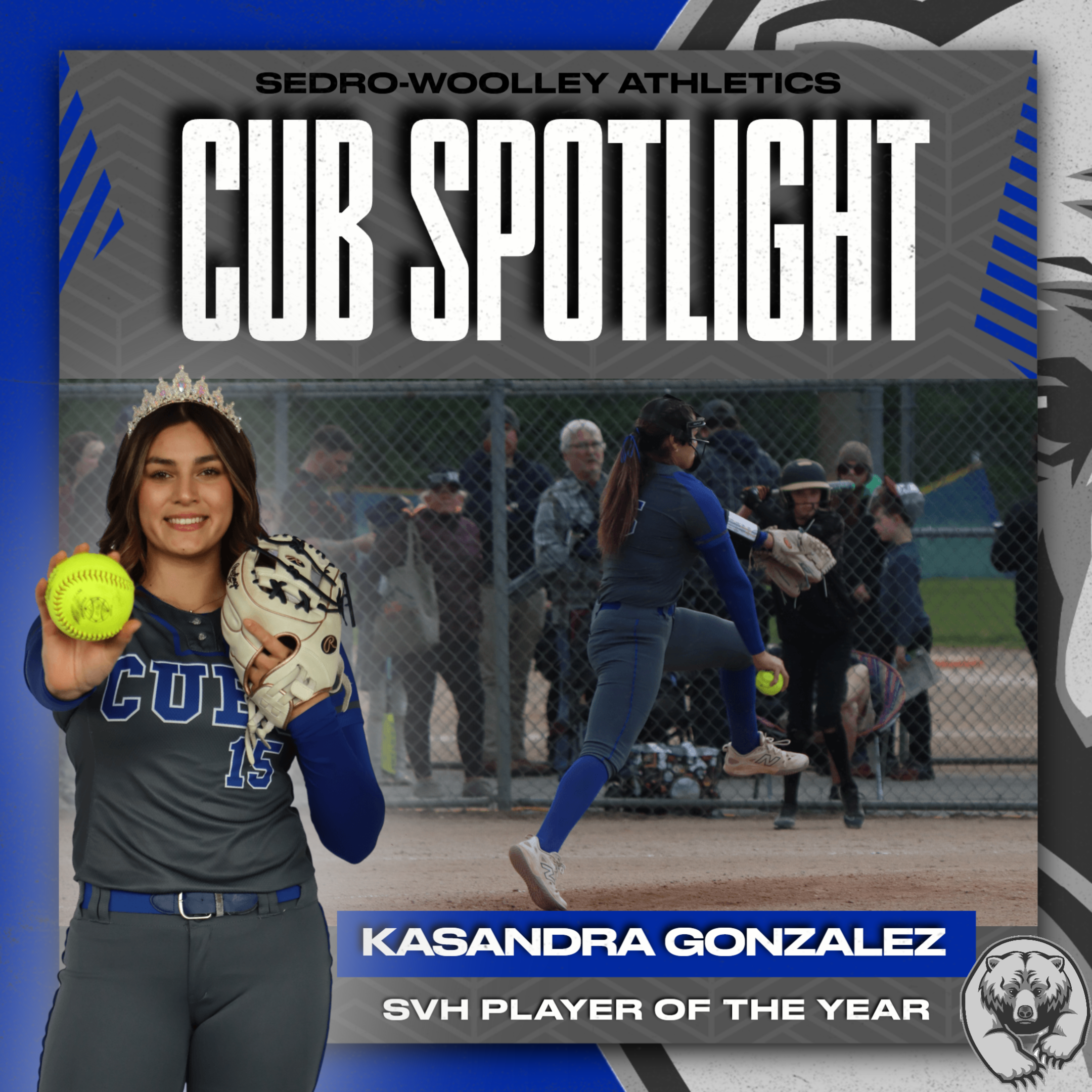Fastpitch - Gonzalez Named SVH Player of the Year!