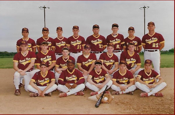 Members of the 1991 State Championship Baseball