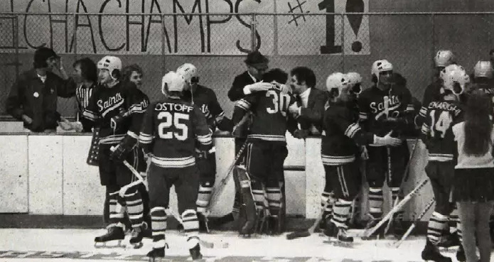 1974-75 Men's Hockey Team