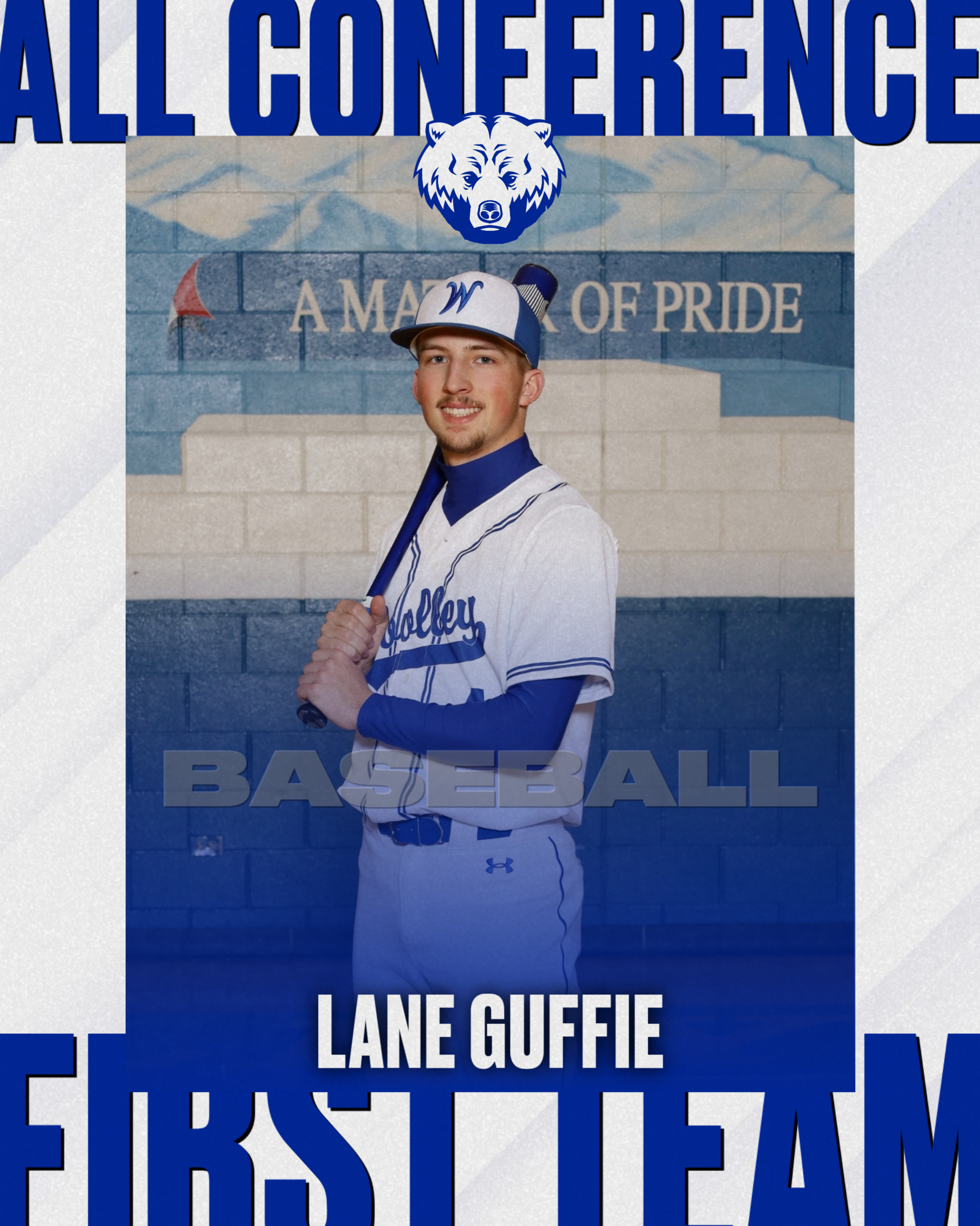 Baseball - Guffie Earns All-Conference!