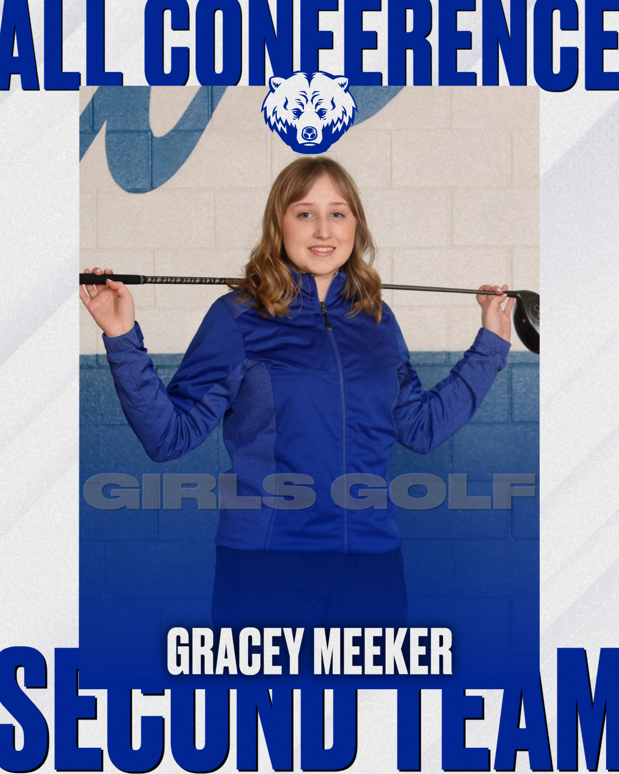 Girls Golf - Meeker Earns All-Conference