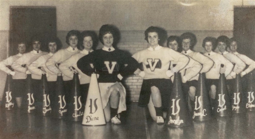 1961 Fall Cheerleading