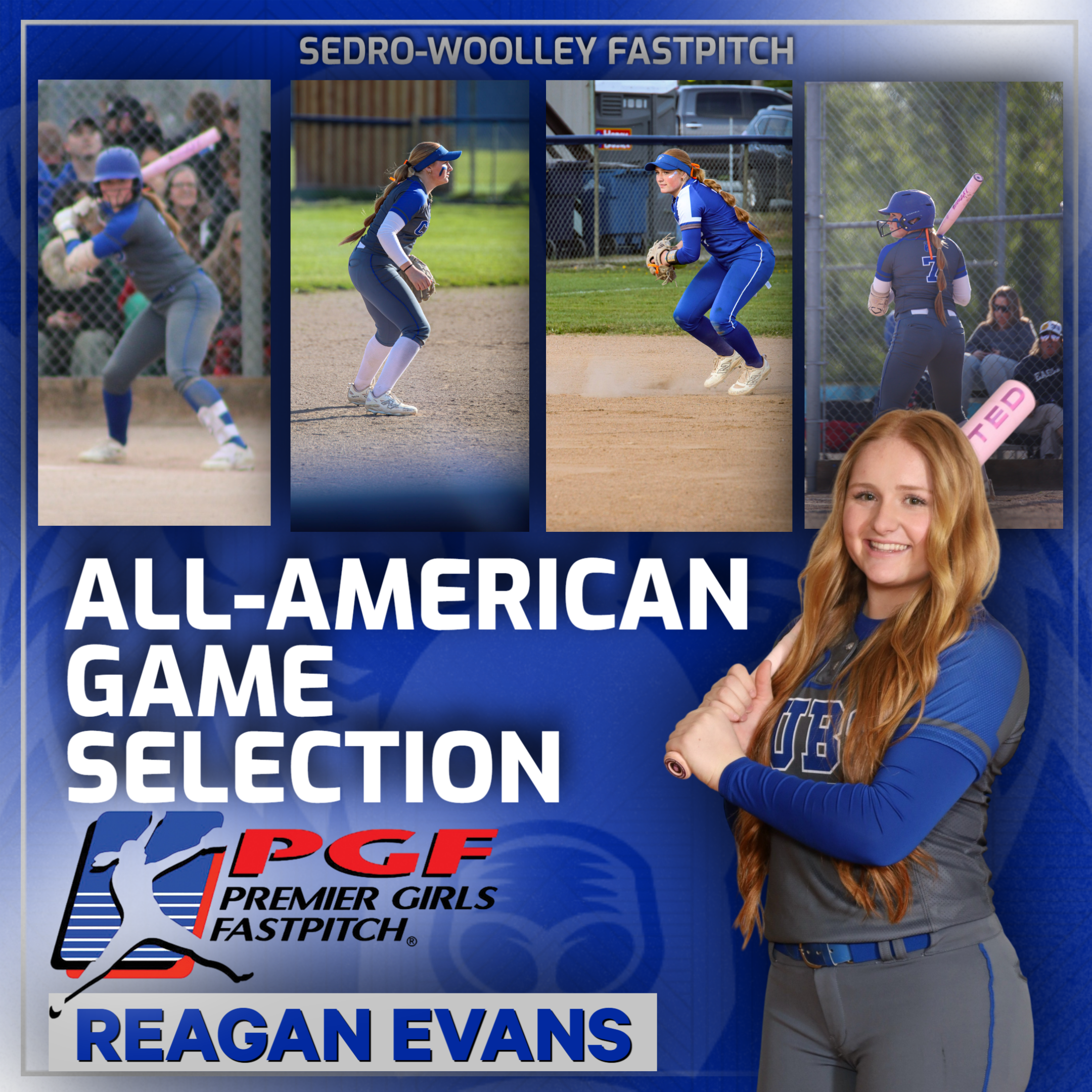 Fastpitch - Evans Named to All-American Game!