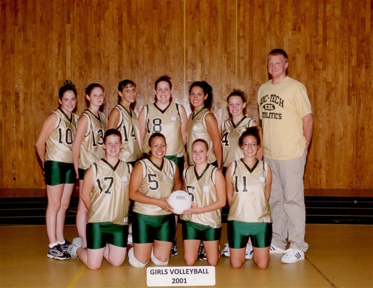 2001 Girls Volleyball