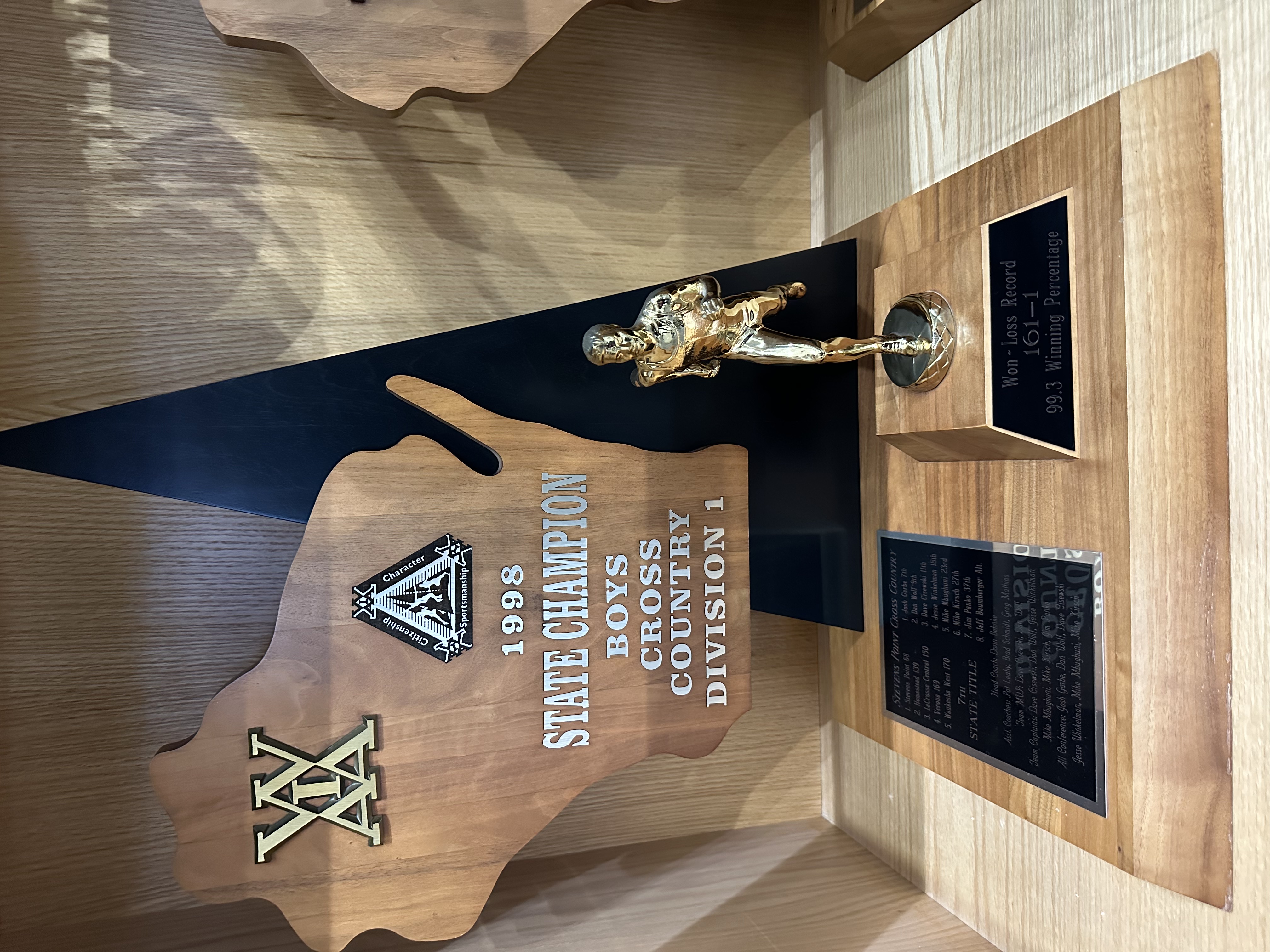 Boys Cross Country State Champions 1998