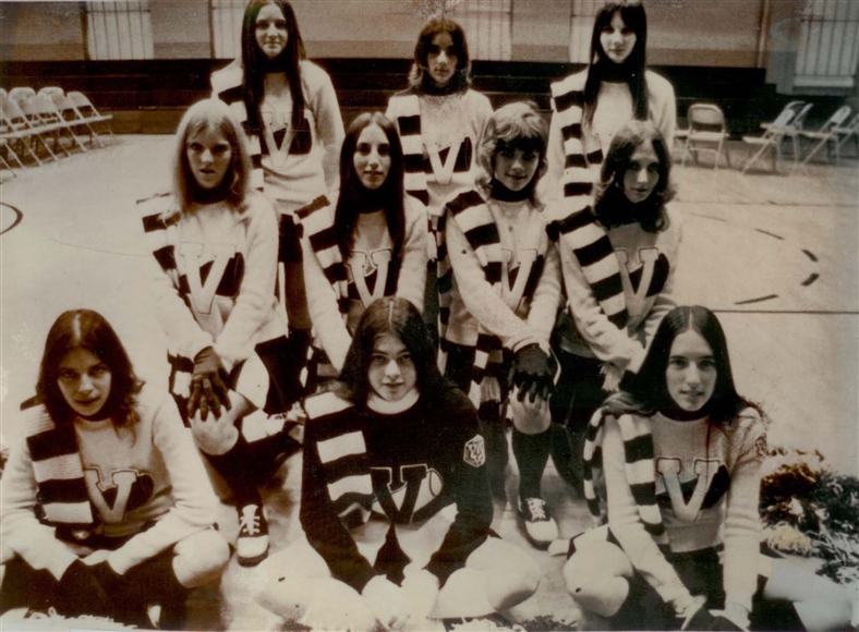 1973 Fall Cheerleading