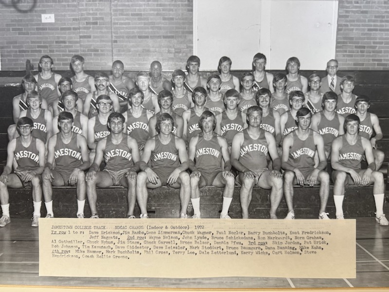 1972 Jimmie Men’s Track Team