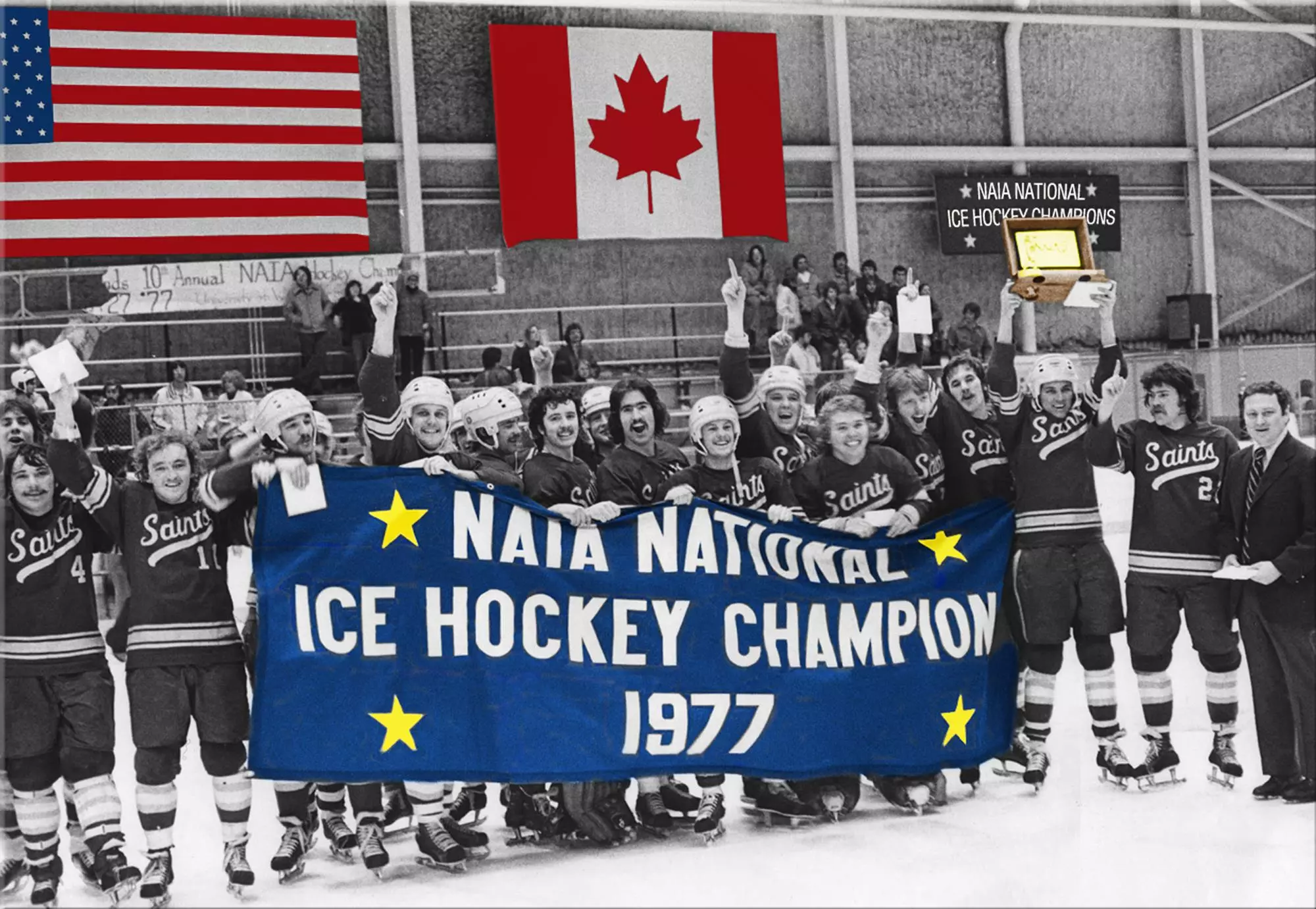 1976-77 Men's Hockey Team