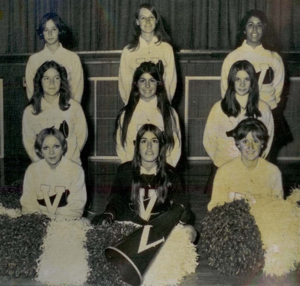1970 Fall Cheerleading
