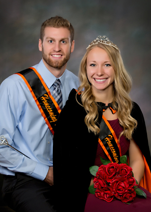 Sam Johnson and Bryn Woodside