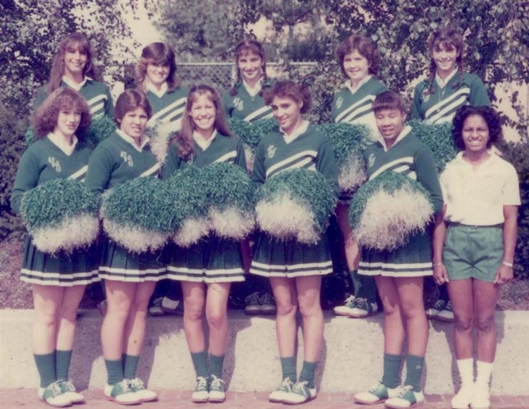 1982 Fall Cheerleading