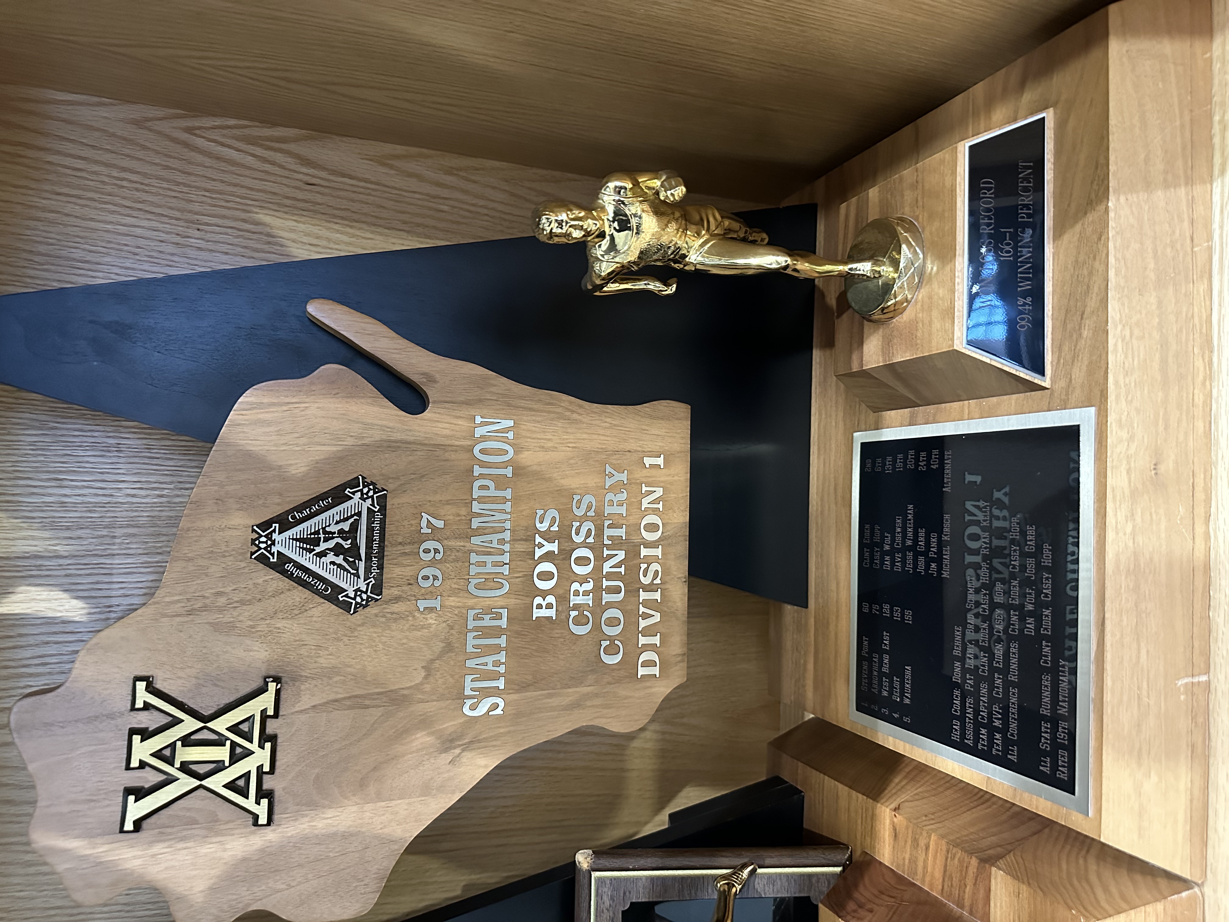 Boys Cross Country State Champions 1997