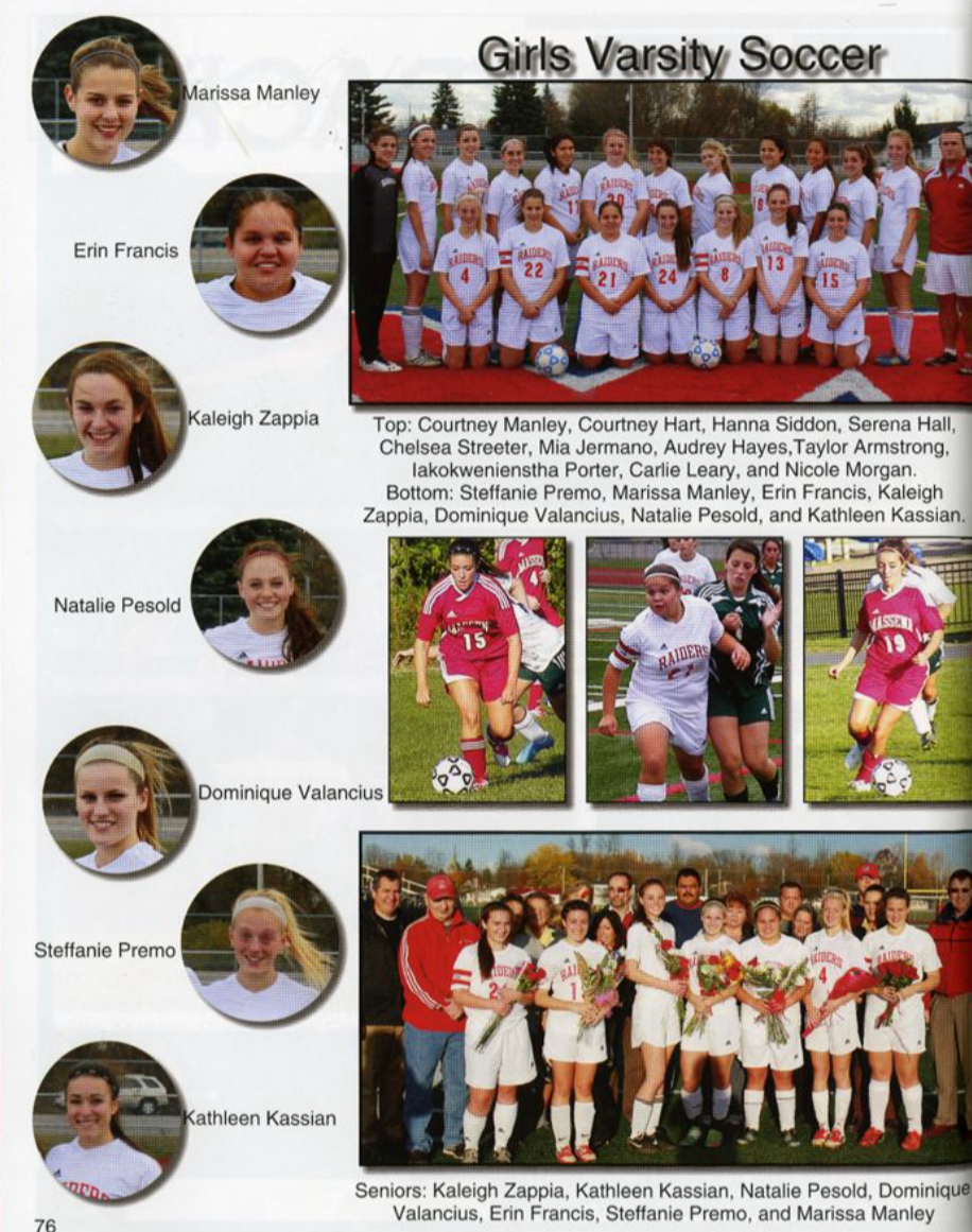 2012 Girls Soccer