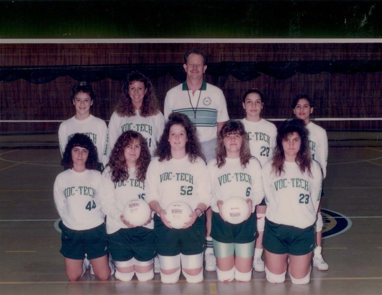 1990 Girls Volleyball