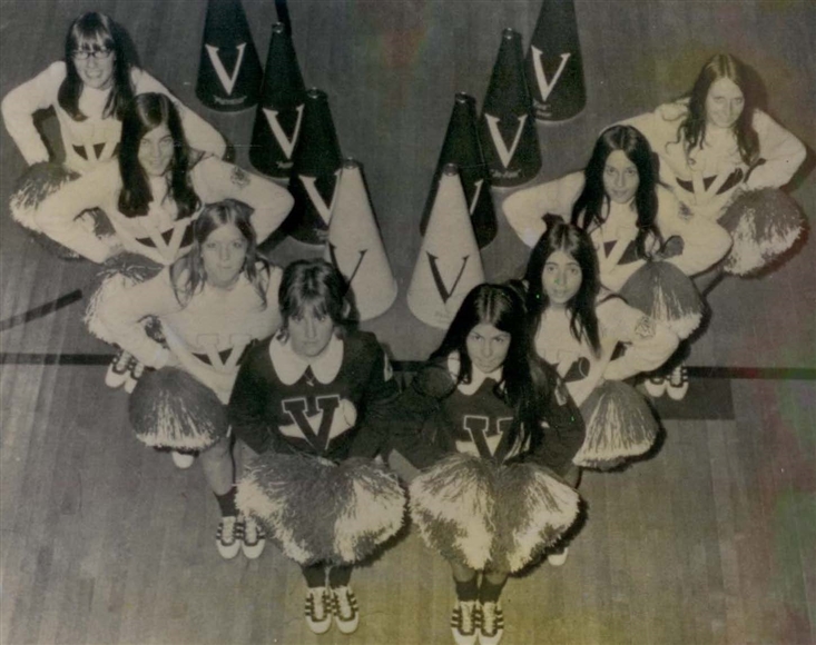 1972 Fall Cheerleading