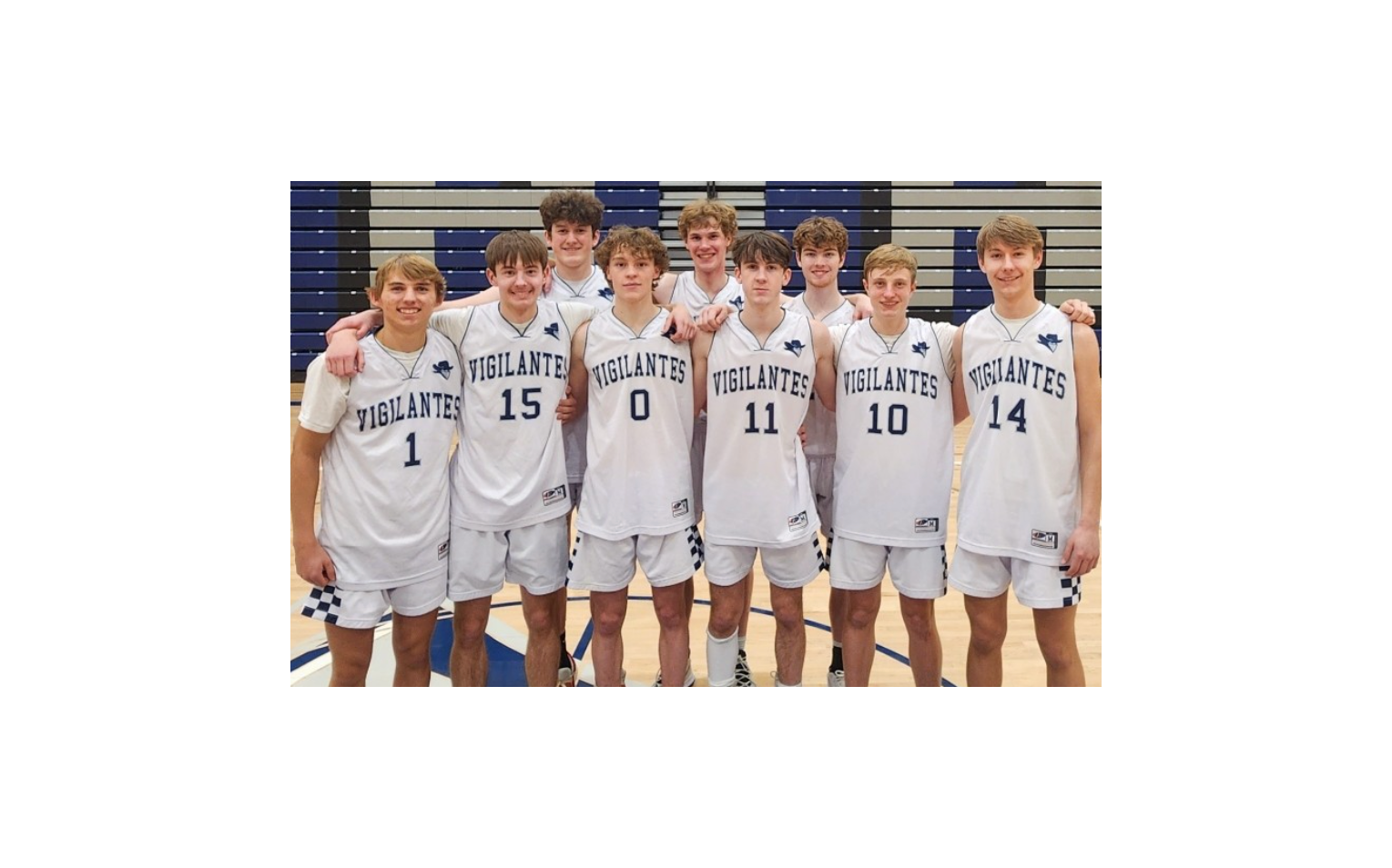 First Vigilante Basketball Senior Class
