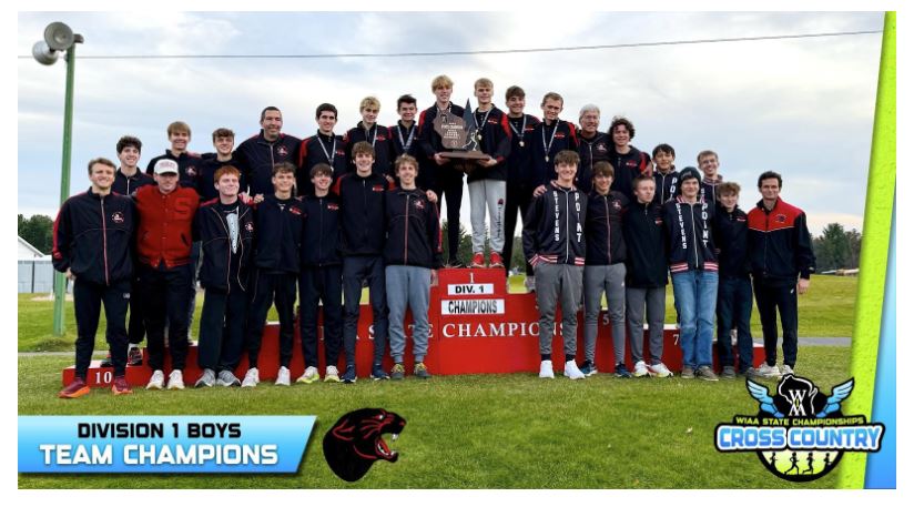 Boys Cross Country State Champions 2024