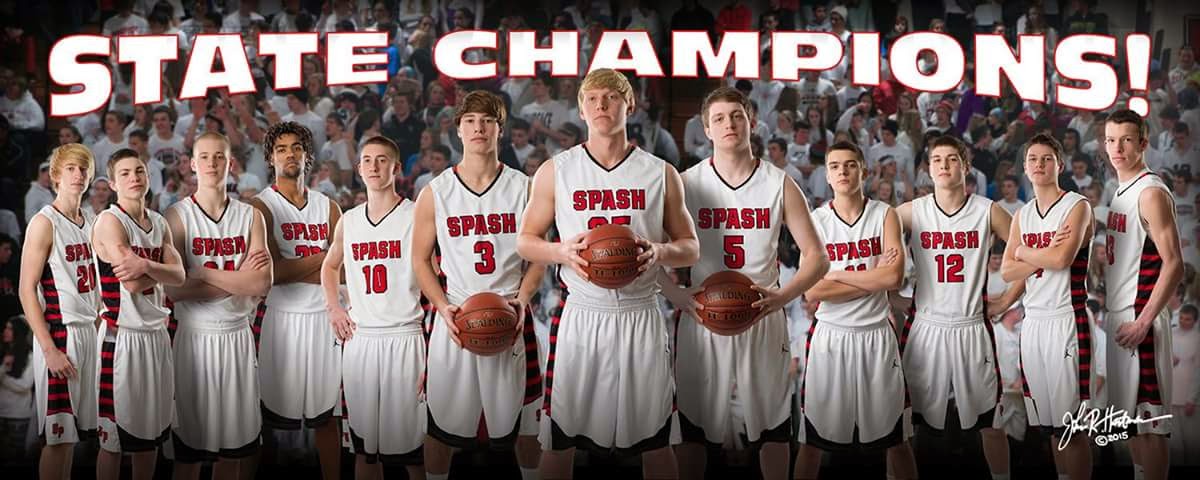 Boys Basketball State Champions 2015