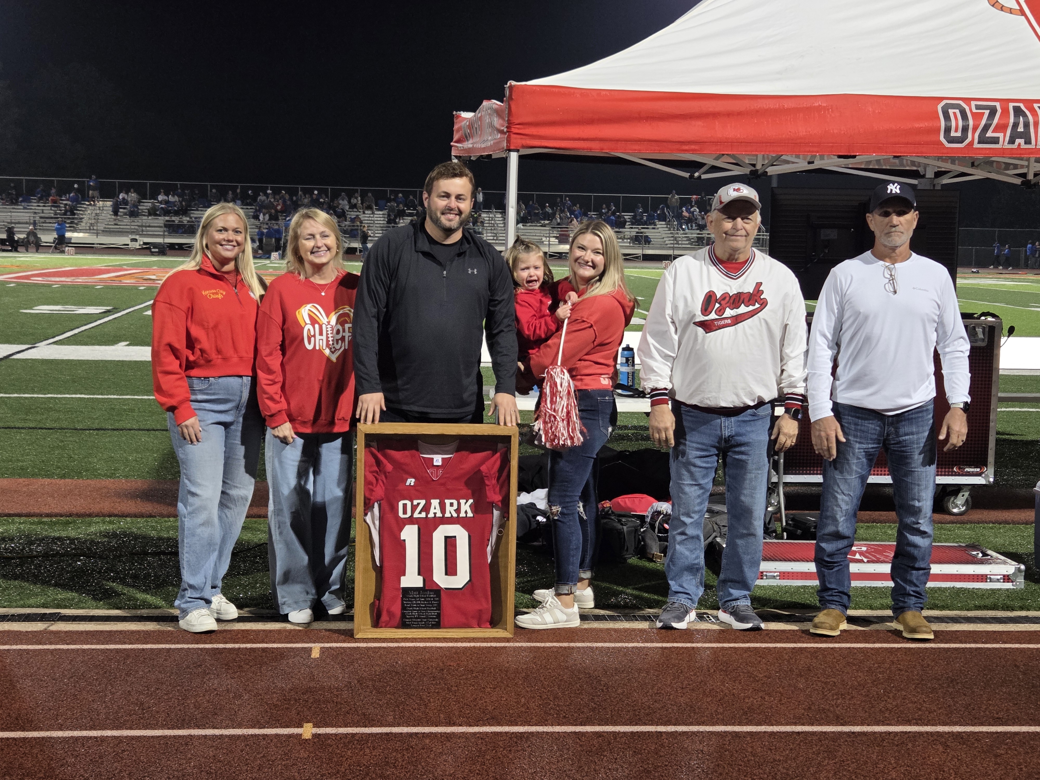 Ozark Tigers - Click on any item for an interactive display