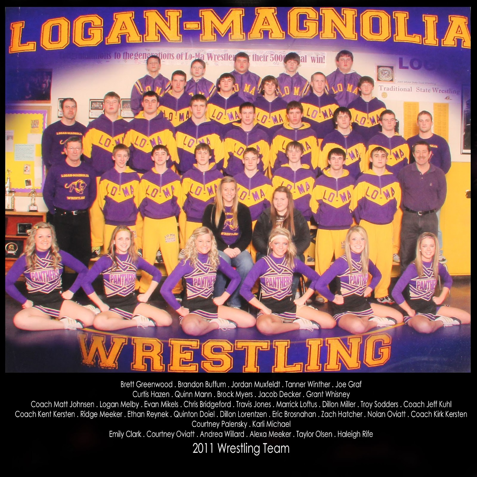 2011 Wrestling Team