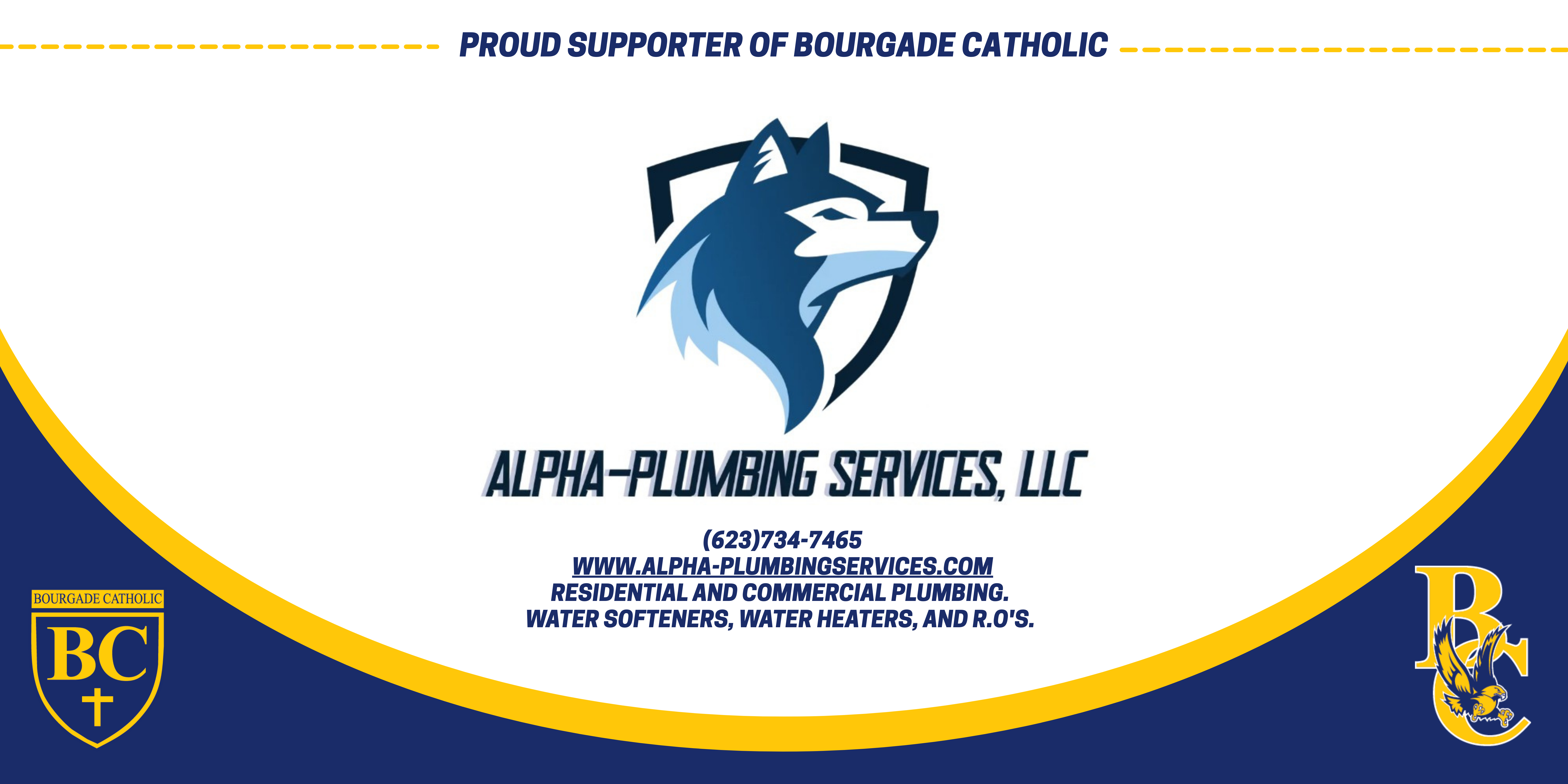 The logo belonging to the presenting sponsor