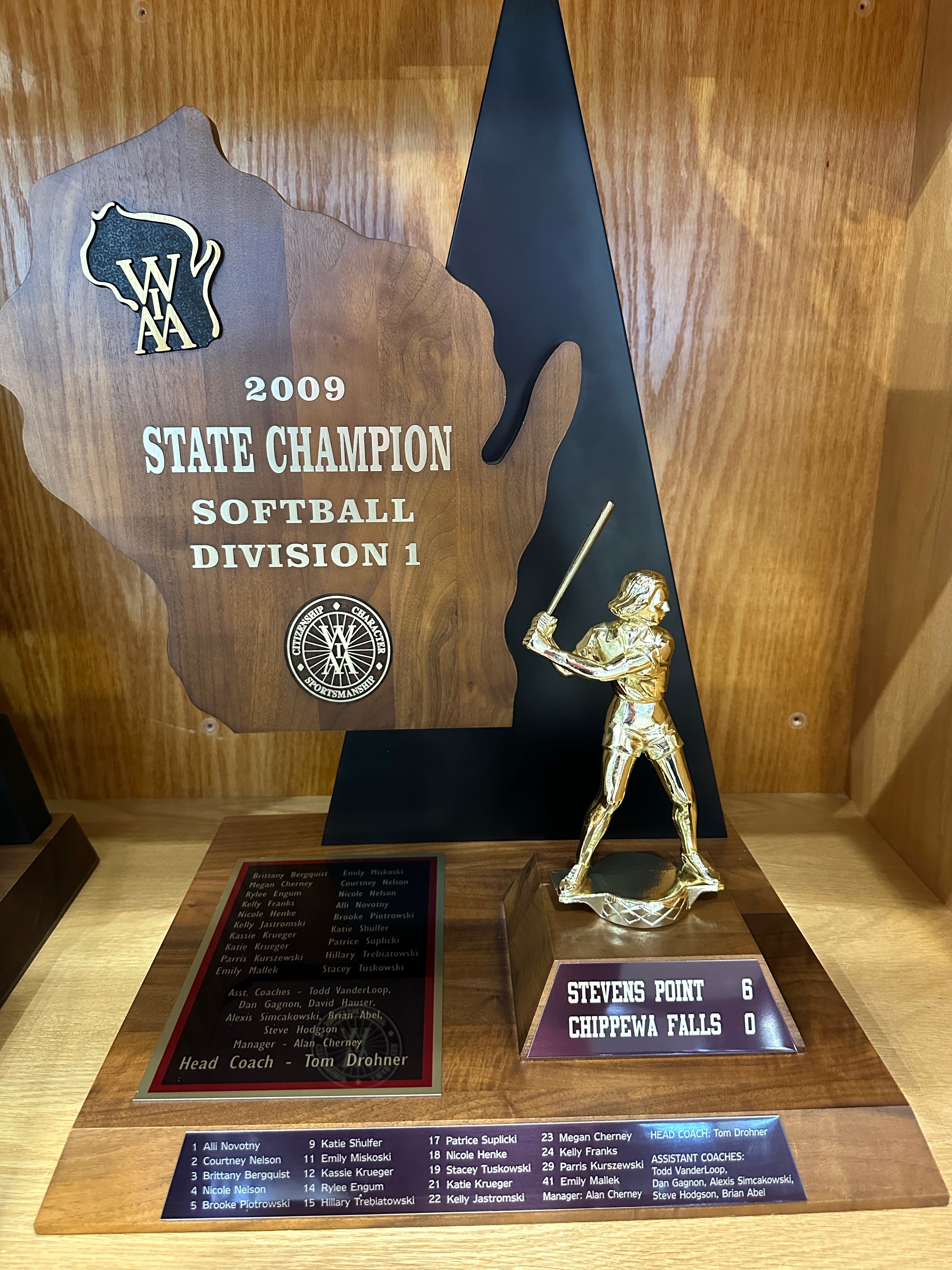 Softball State Champions 2009