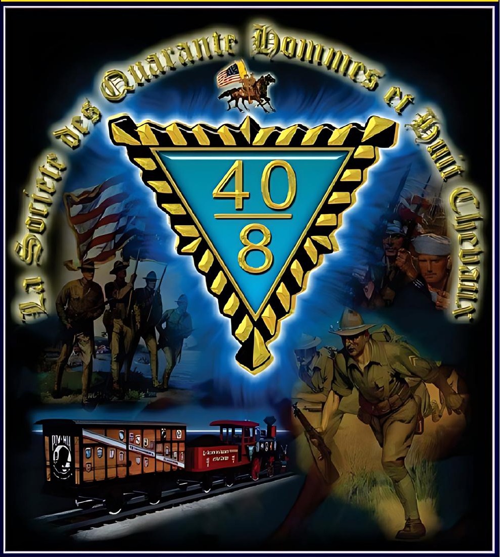40 & 8 Nursing Scholarship logo