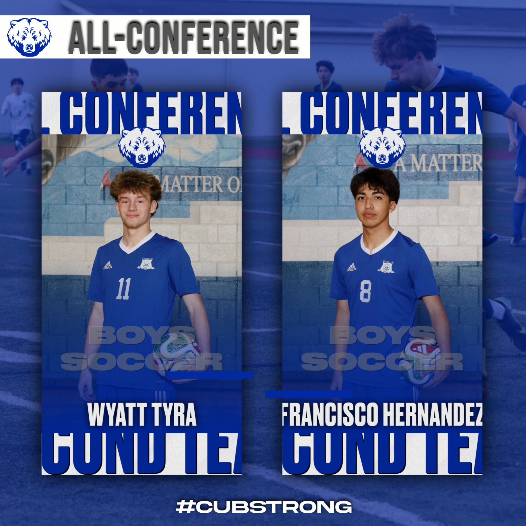 Boys Golf - Hernandez & Tyra Earn All-Conference!
