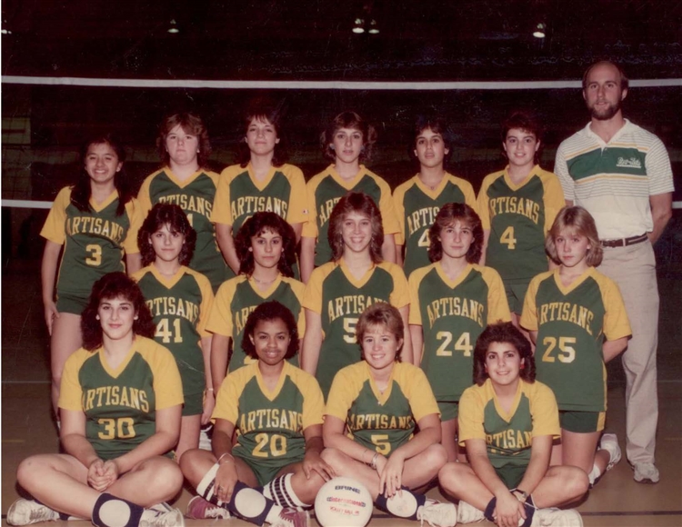1984 Girls Volleyball