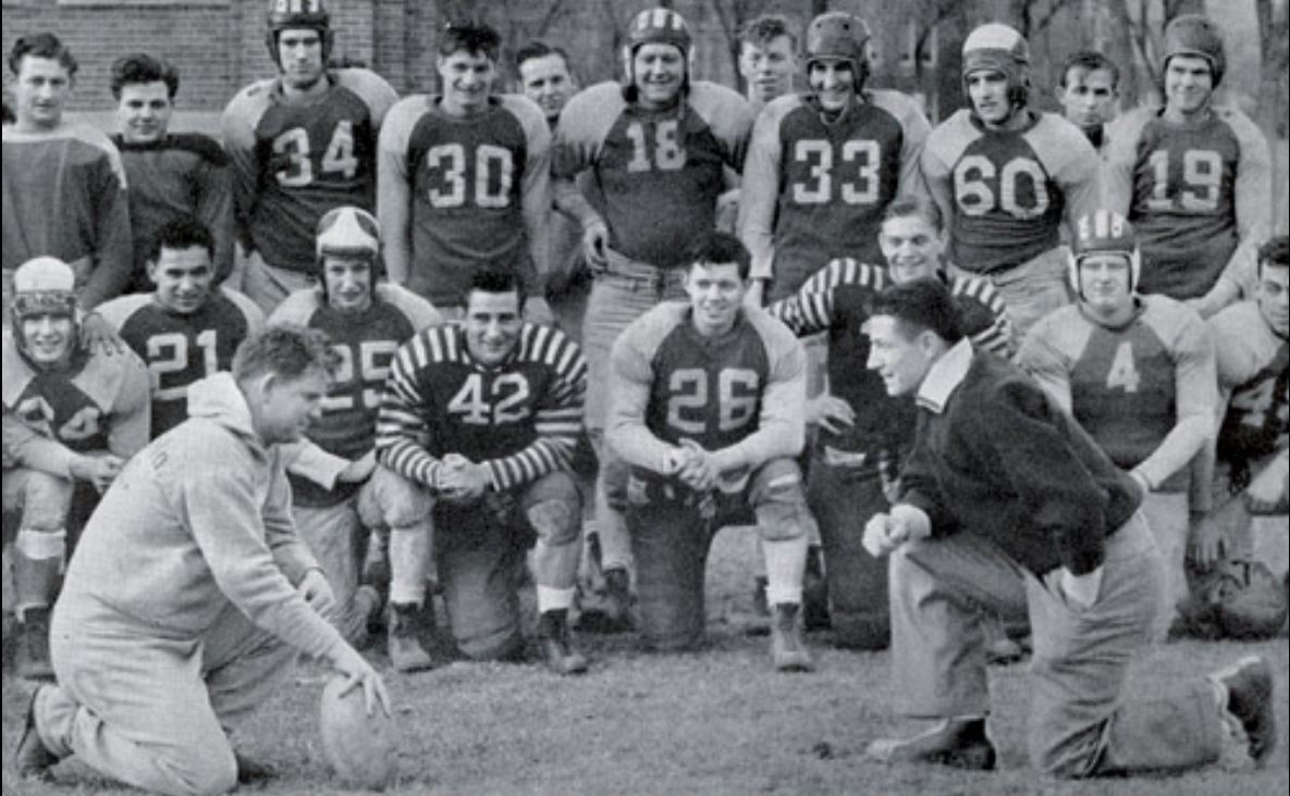 (Lt to Rt.) Coach Milner and Coach Stalcup