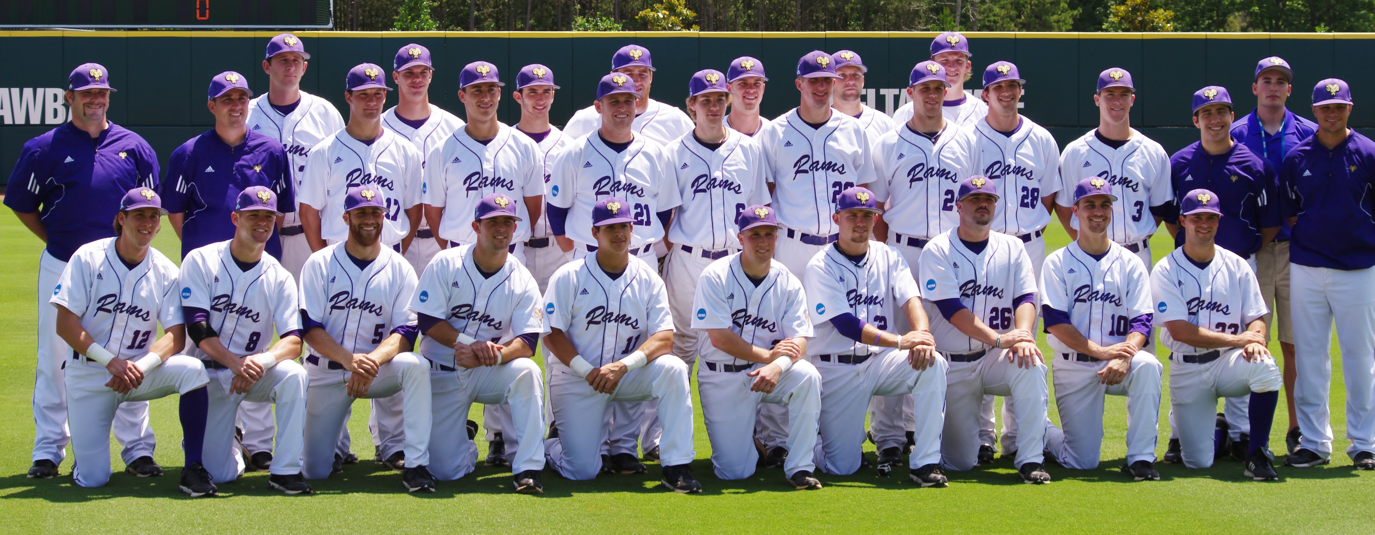 2012 Baseball Team | West Chester University