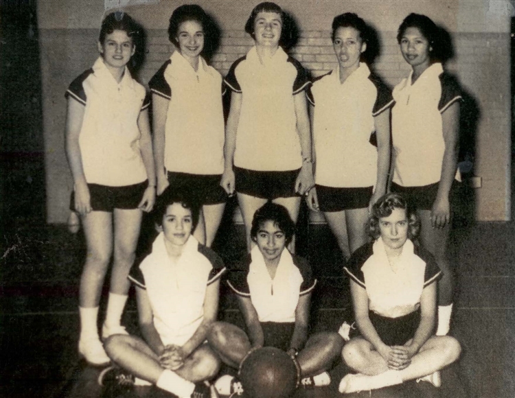 1958 Girls Basketball