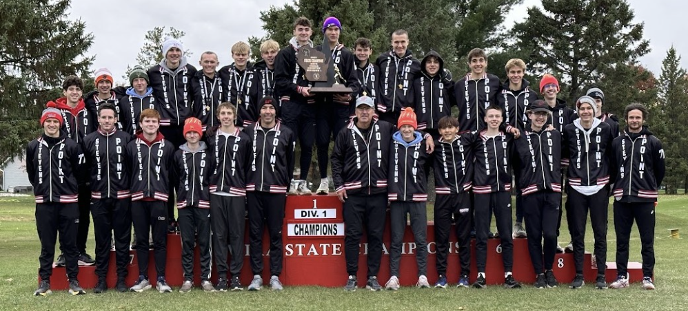 Boys Cross Country State Champions 2023