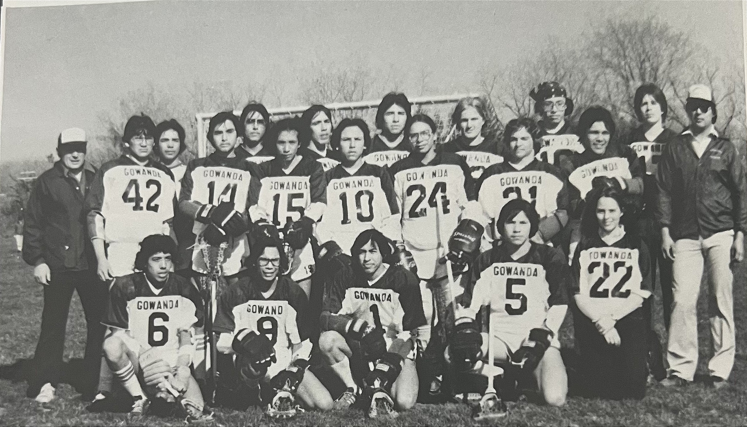 1982 Varsity Boys Lacrosse Team