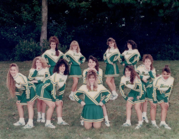 1990 Fall Cheerleading