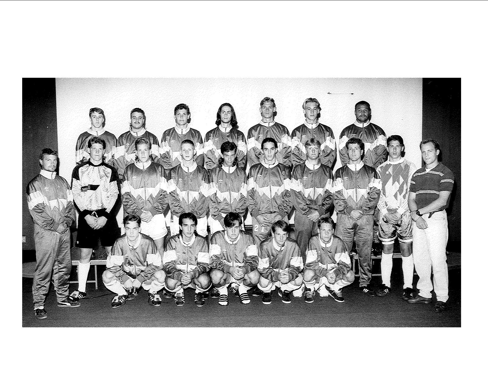 1992 MEN'S SOCCER TEAM