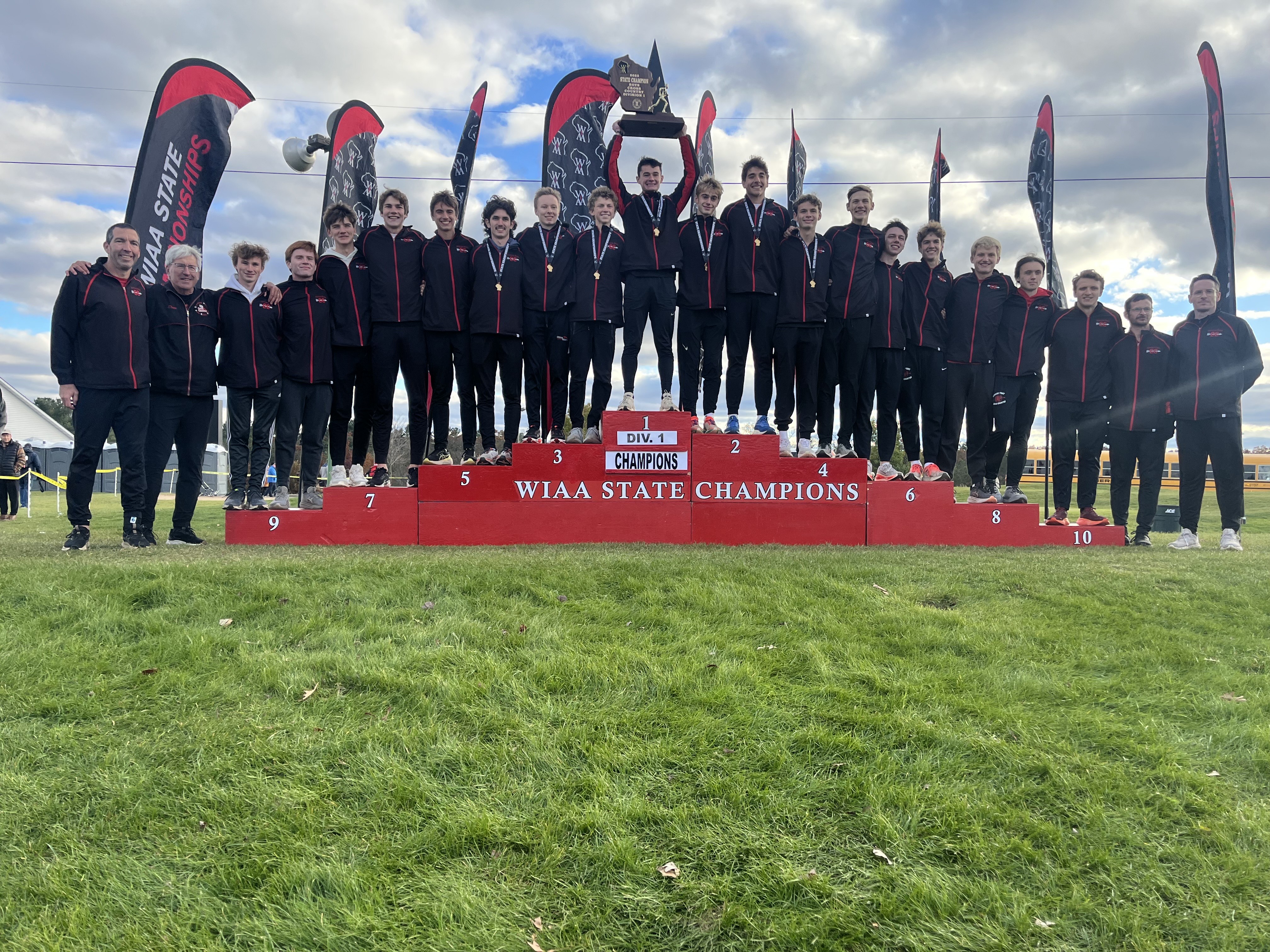 Boys Cross Country State Champions 2025