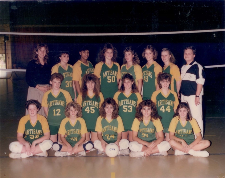 1988 Girls Volleyball