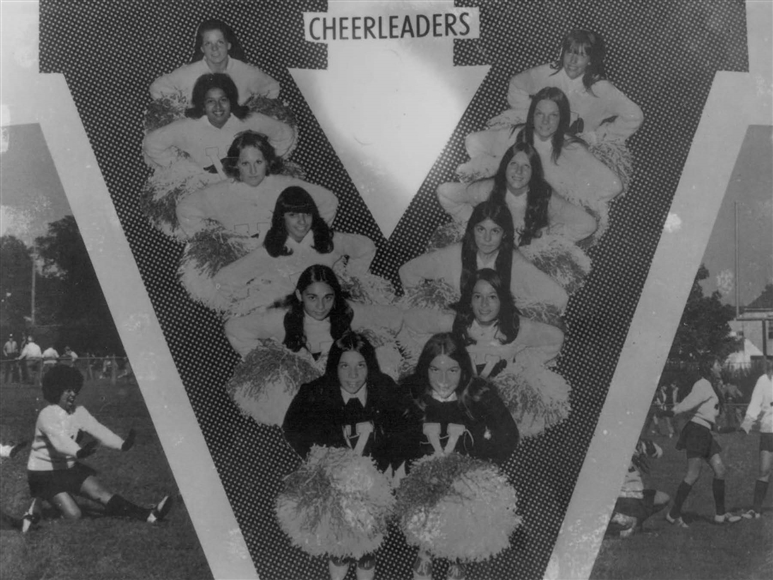 1971 Fall Cheerleading