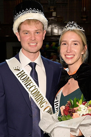 Garrett Bickett and Anna Holen