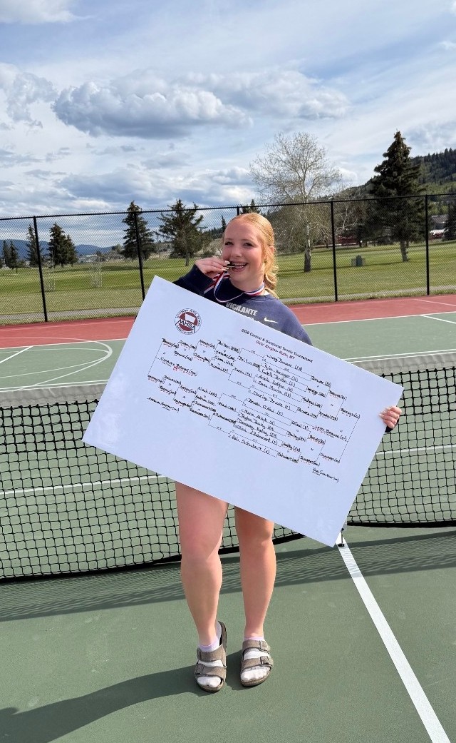 LACEY BREWER 2026 EASTERN "A" DIVISIONAL SINGLES CHAMPION