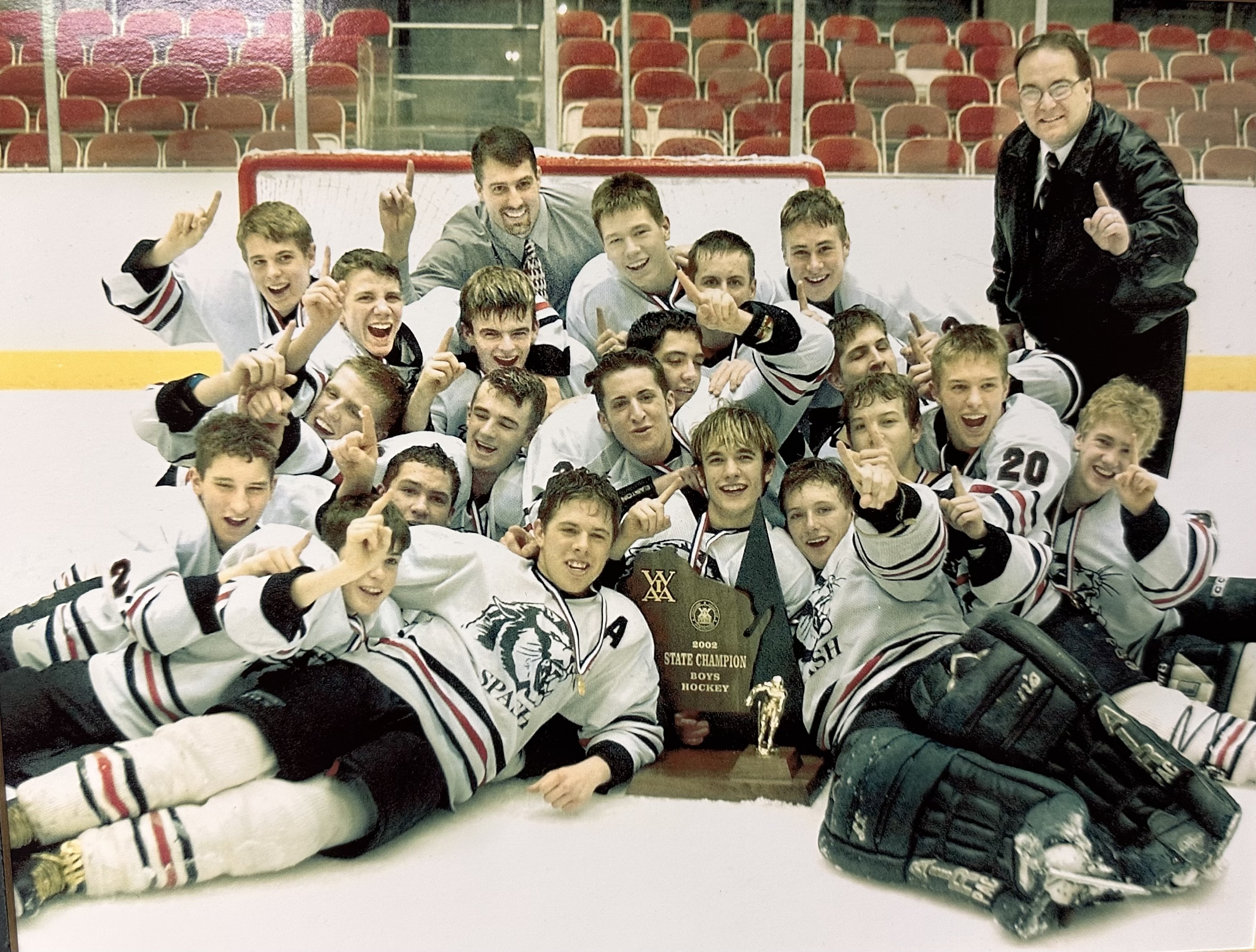 Boys Hockey State Champions 2002