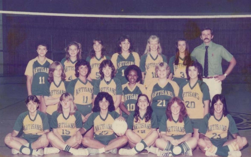 1982 Girls Volleyball