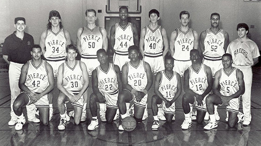 Men's Basketball Team 1989-90