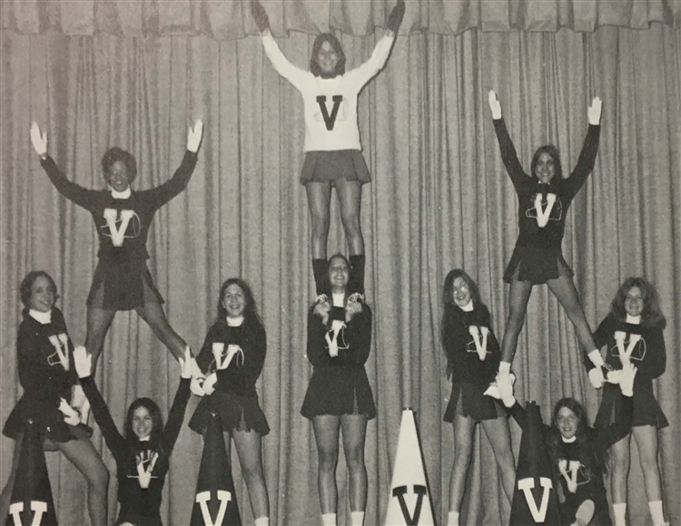 1974 Fall Cheerleading