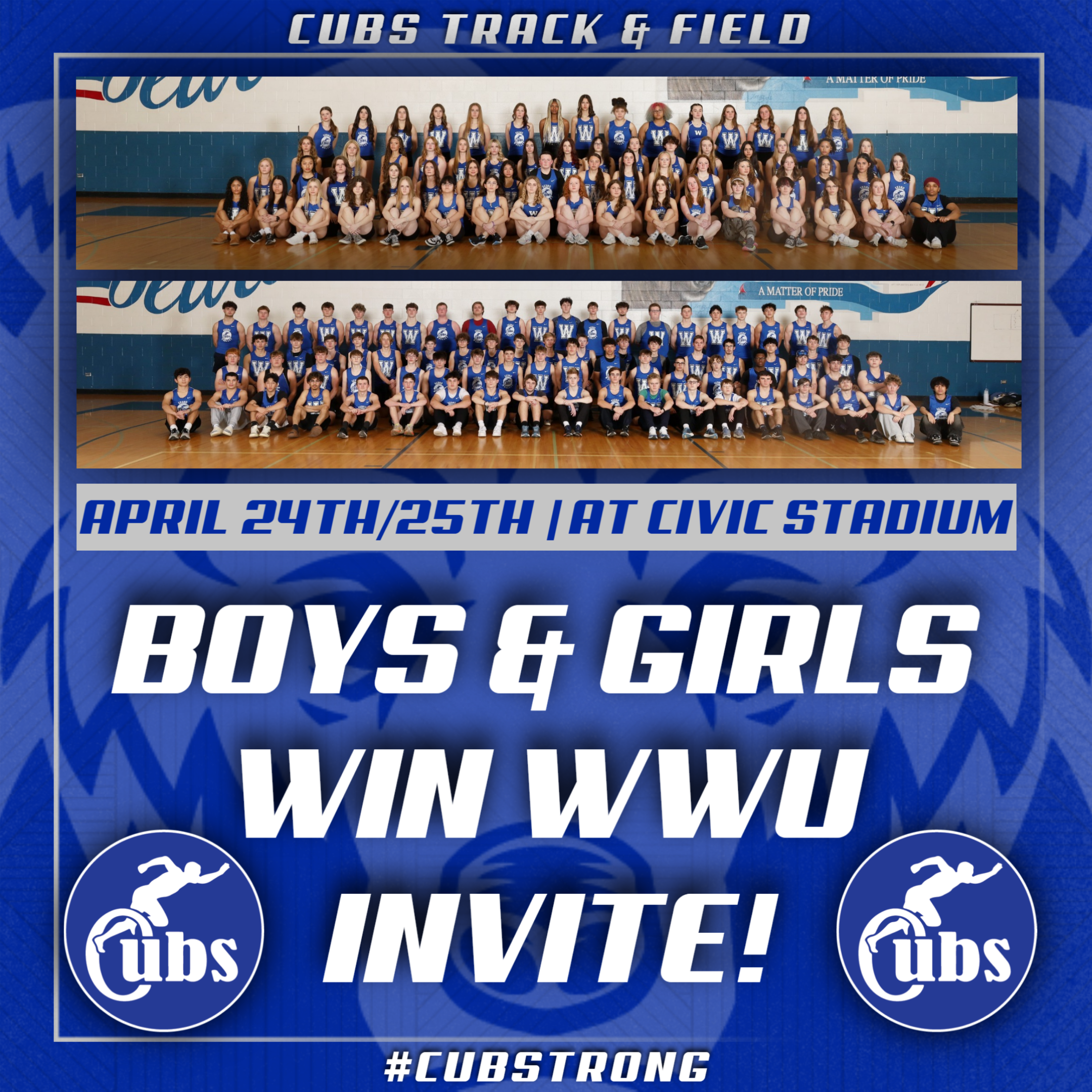 Track & Field - Boys & Girls Win at WWU Invite!
