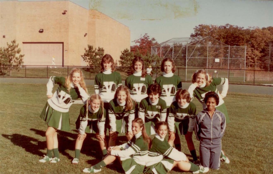 1980 Fall Cheerleading
