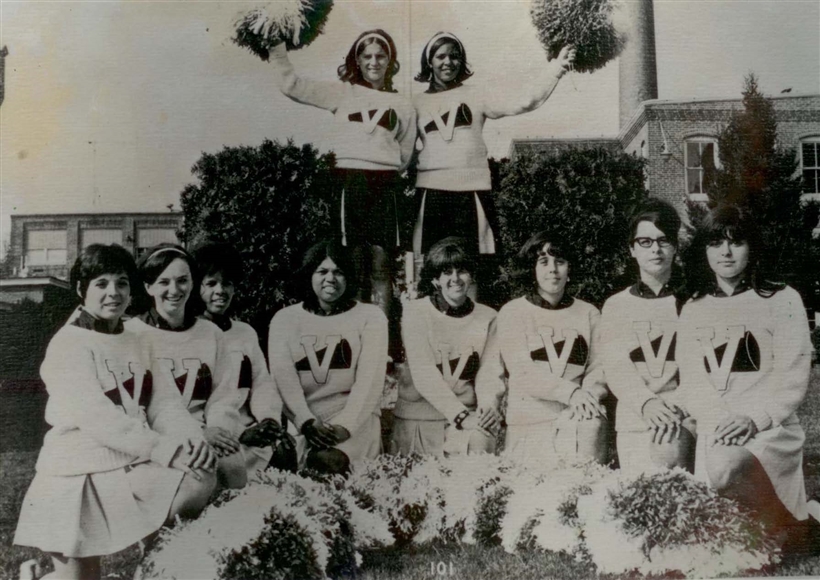1968 Fall Cheerleading