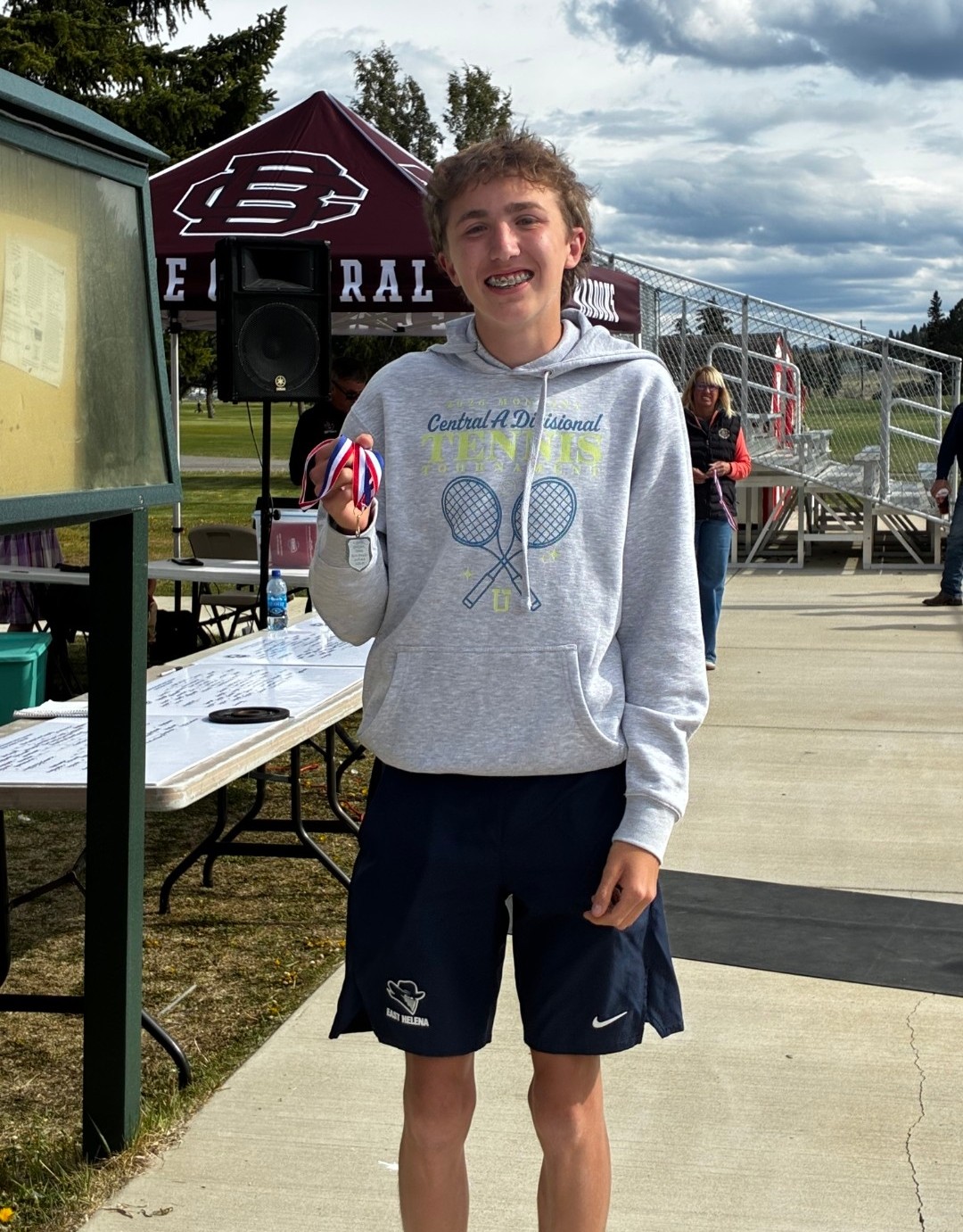 COREY REIMAN 2026 2ND AT DIVISIONALS TENNIS SINGLES