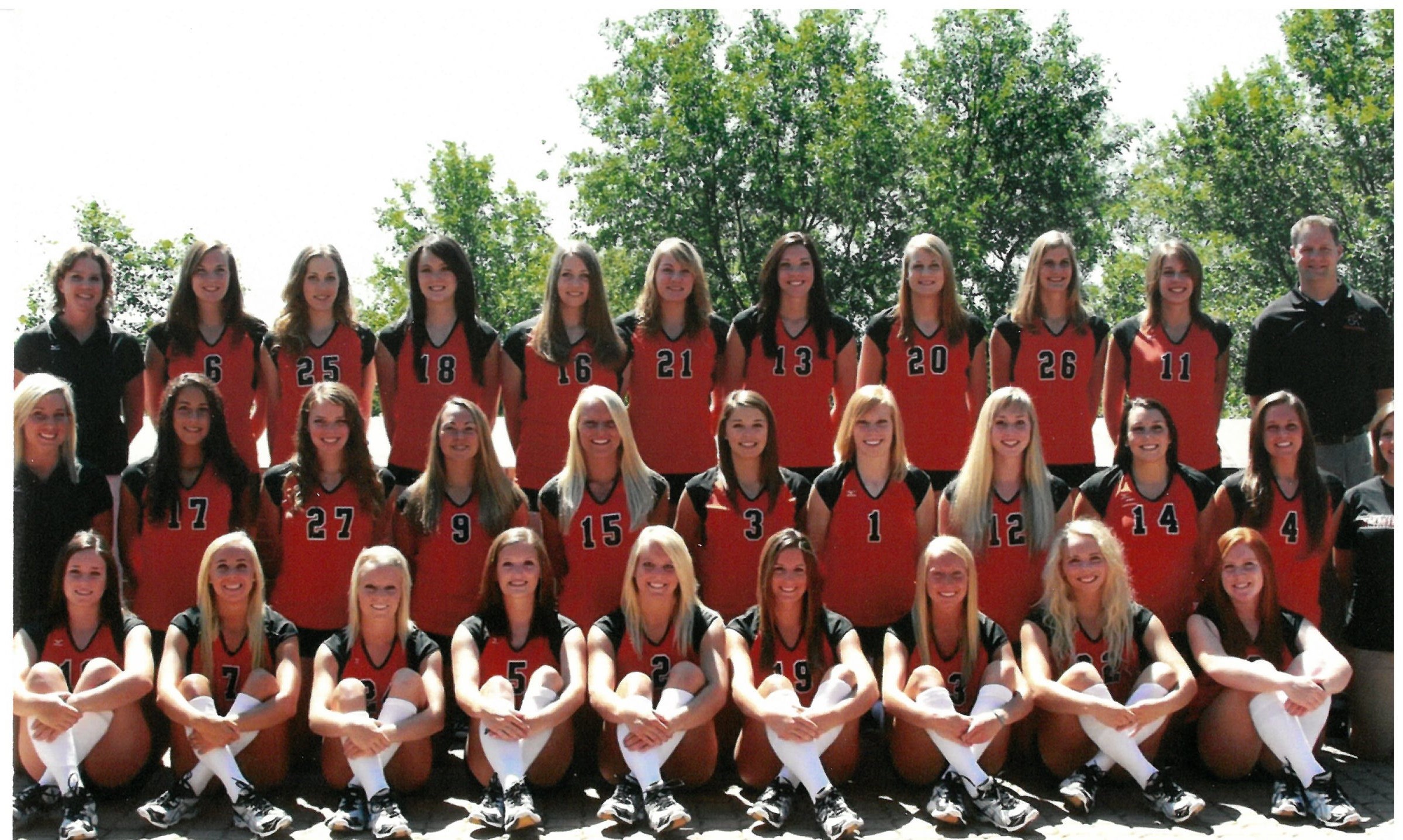 2010 Volleyball Team